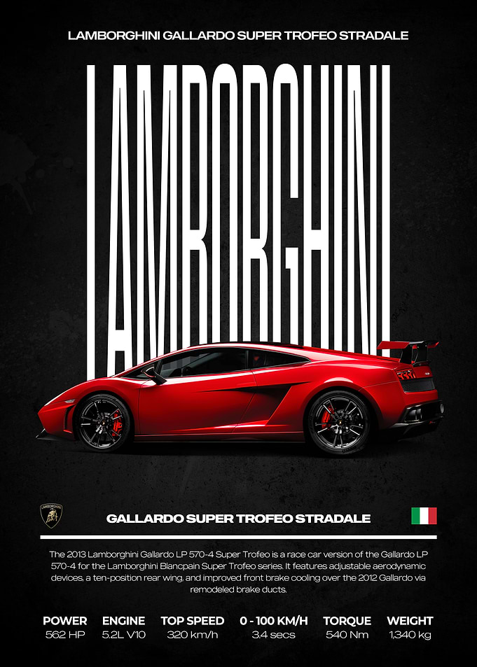 Lamborghini Gallardo Super Trofeo Stradale