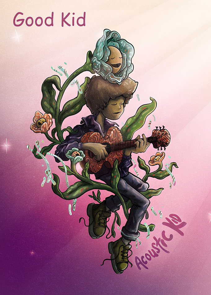 Good Kid Acoustic XO Illustration