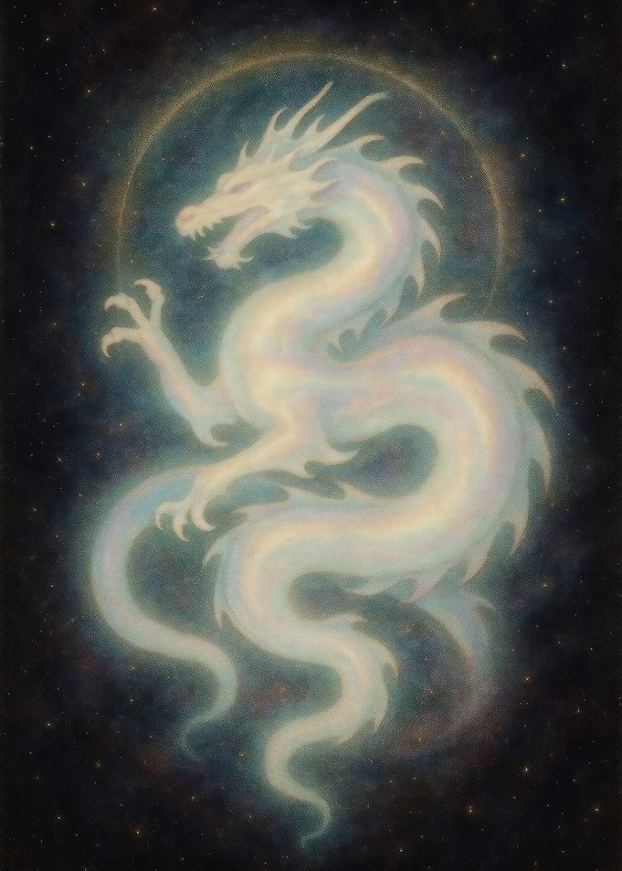 Ethereal White Dragon