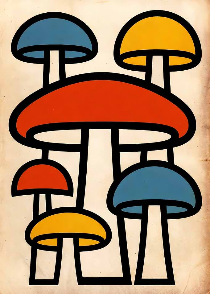 Mushroom Illustration