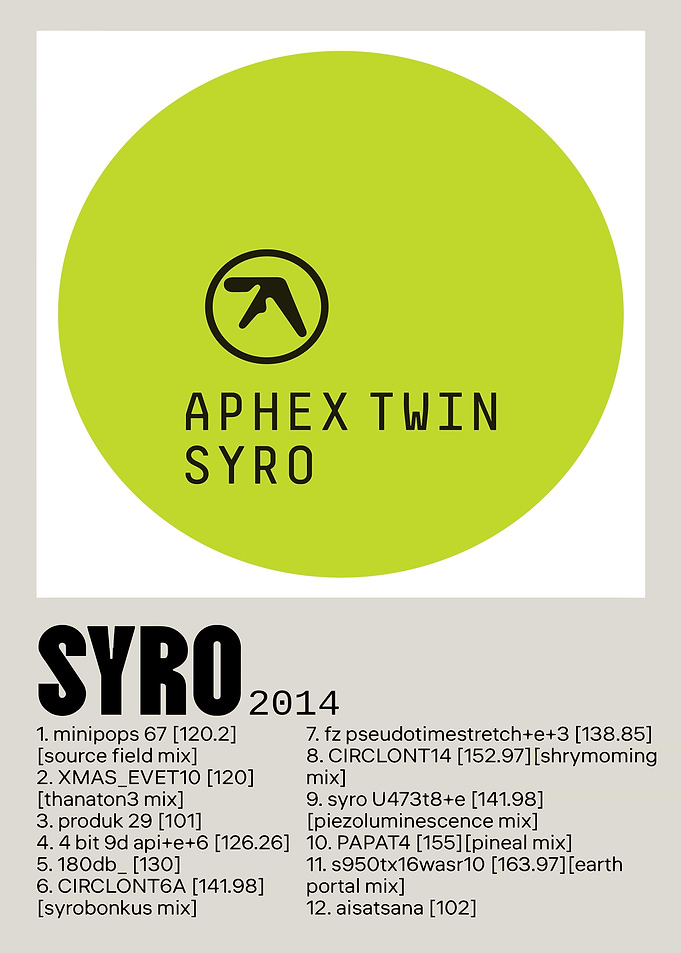 Aphex Twin Syro Album