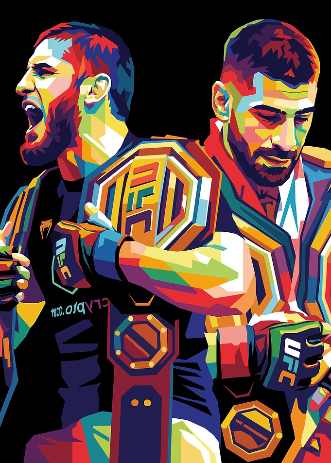 UFC Champions Pop Art