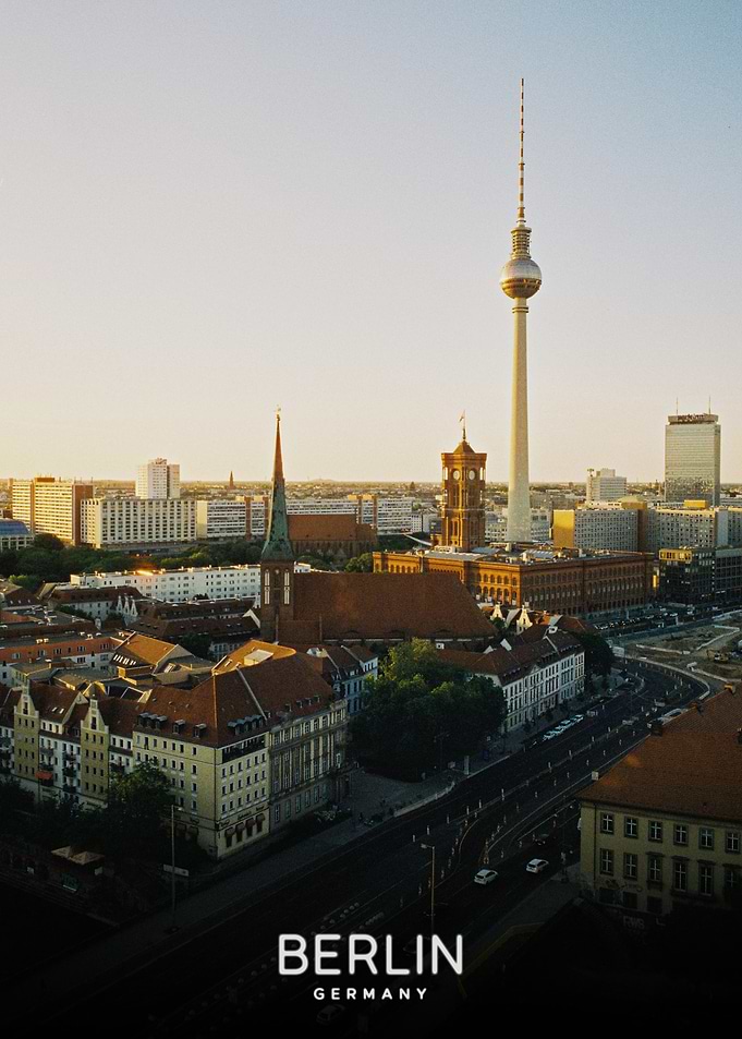 Berlin Cityscape with TV Tower