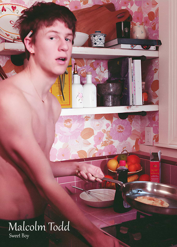 Malcolm Todd Cooking in Kitchen