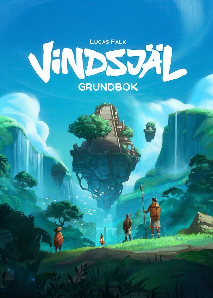 Vindsjal Grundbok Cover Art