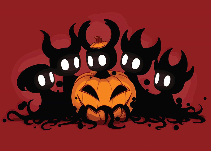 Hollow Knight Halloween Pumpkin