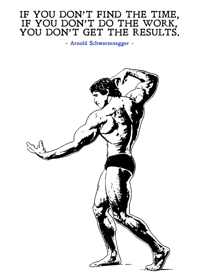 Arnold Schwarzenegger Bodybuilder Quote