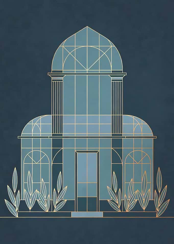 Greenhouse Illustration