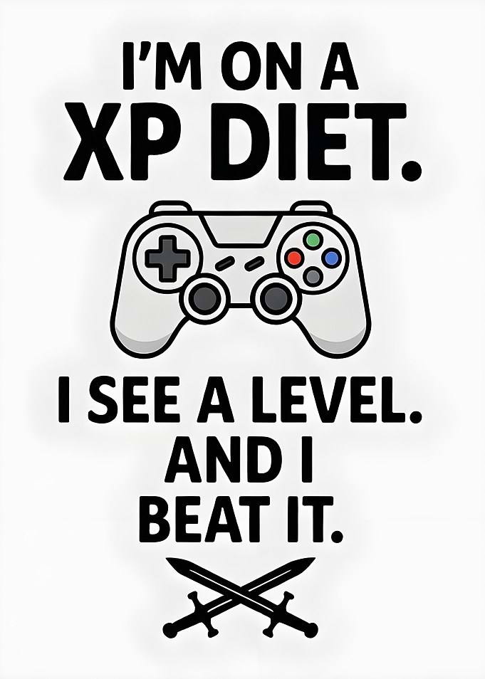 XP Diet Gaming Quote