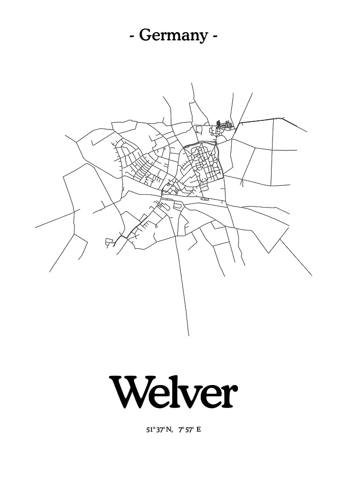 Welver Karte