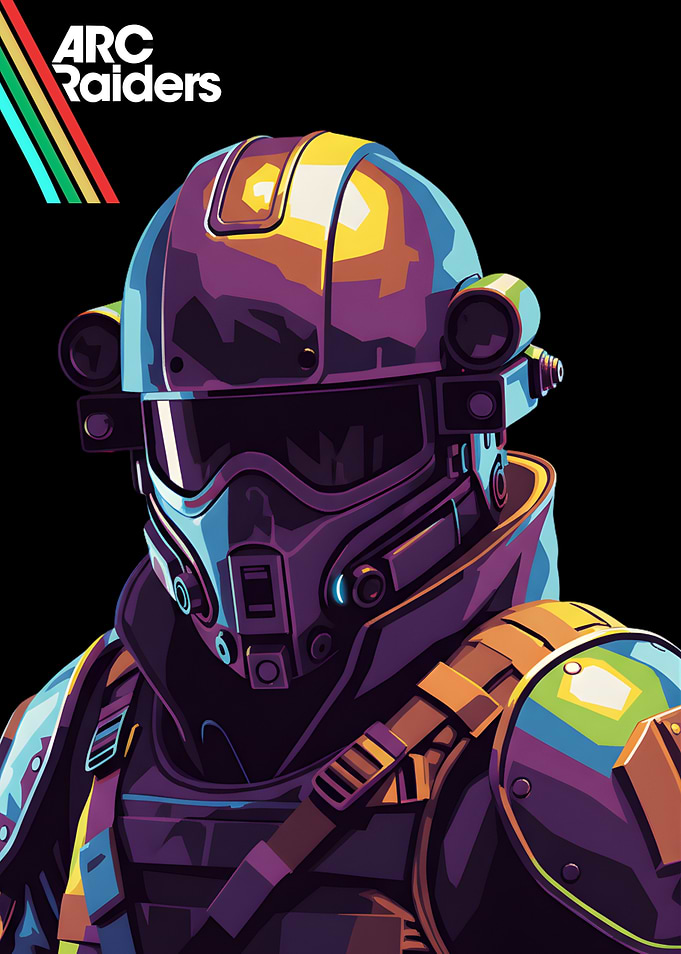 ARC Raiders Sci-Fi Soldier Portrait
