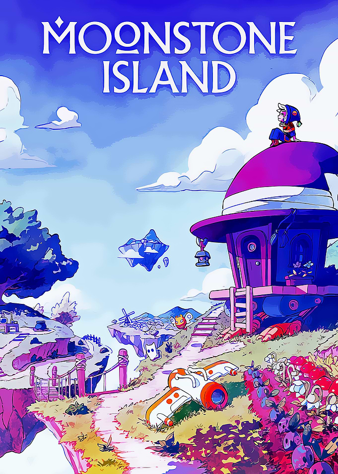 Moonstone Island Game Art