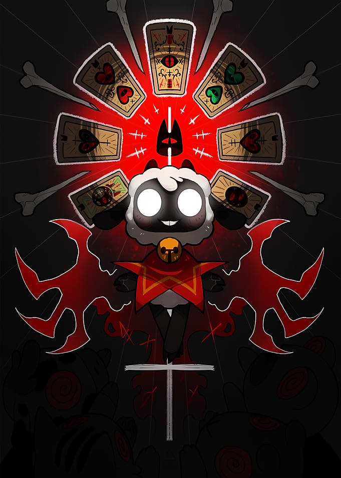 Cult of the Lamb character art