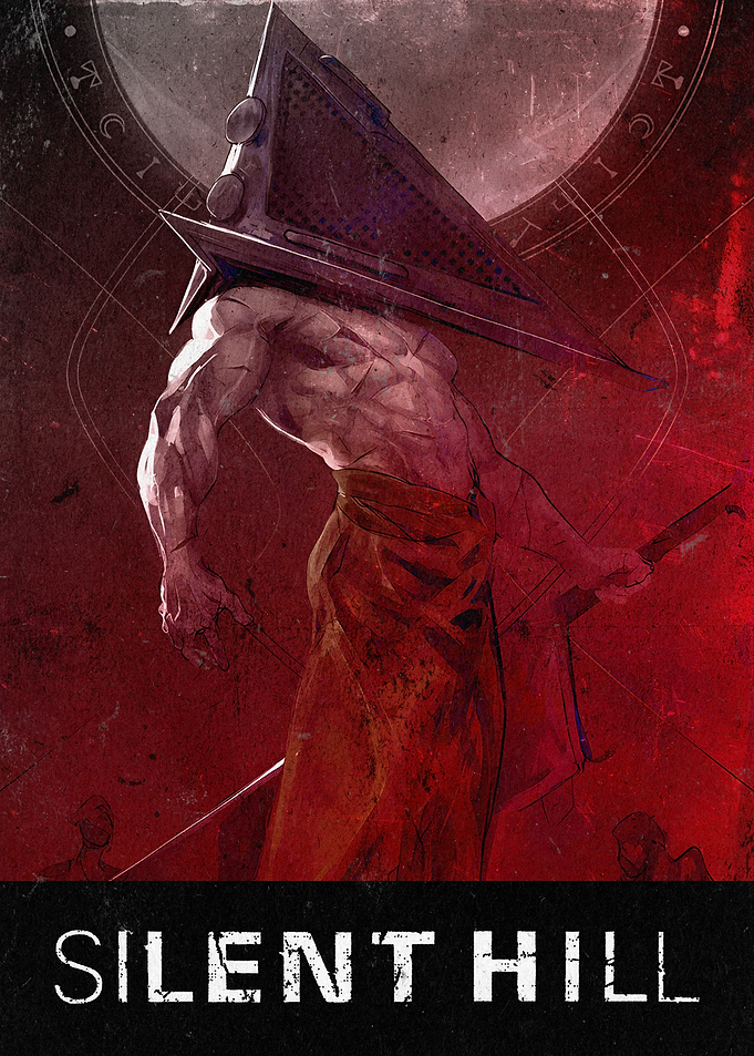 Silent Hill Pyramid Head Poster