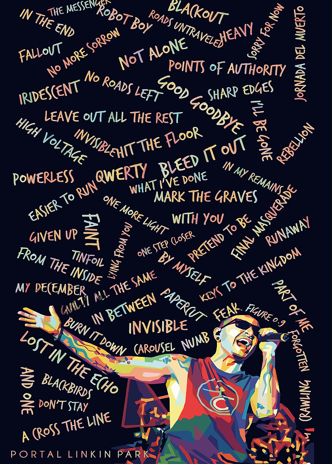 Linkin Park 'Portal' WPAP Art