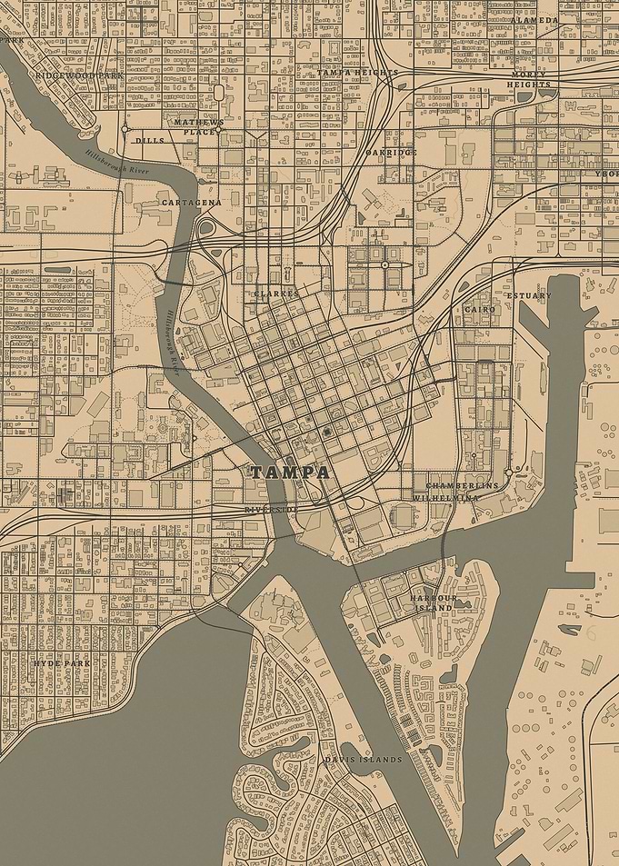 Downtown of Tampa, Florida