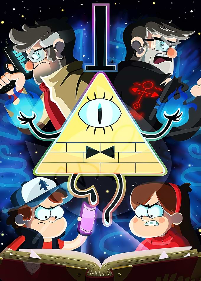 Gravity Falls Bill Cipher Confrontation