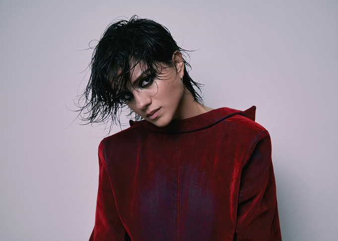 Fashion portrait of a sasha calle