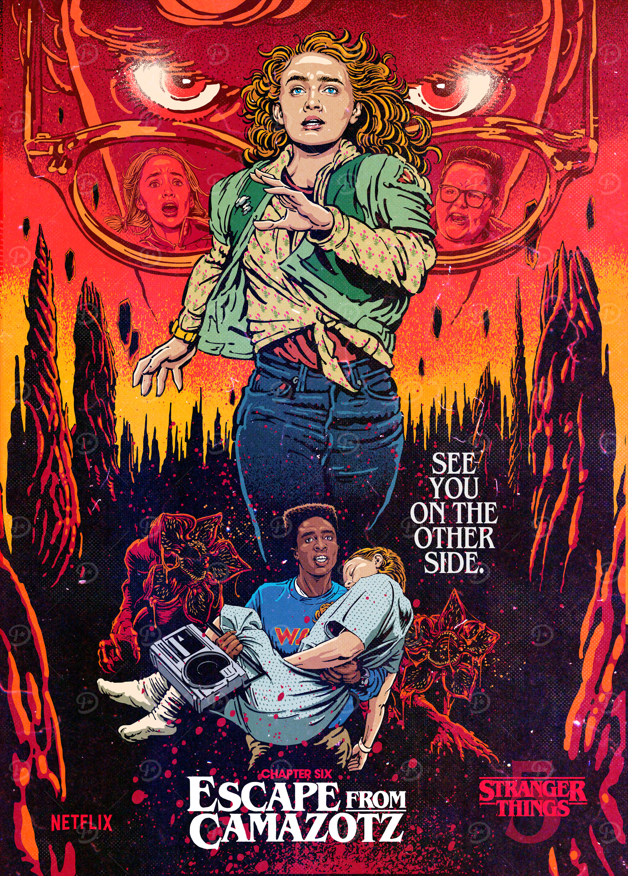 Stranger Things by Butcher Billy' Posters | Stranger Things Series