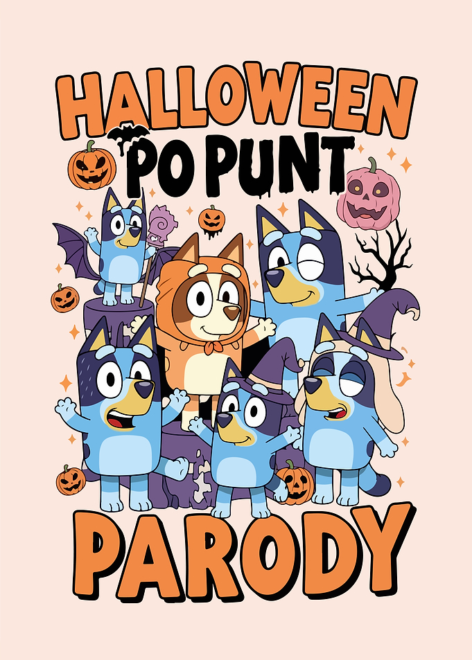 Bluey Halloween Parody