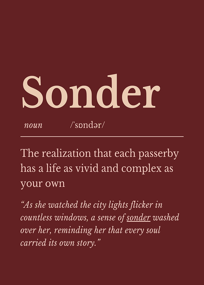 Sonder Definition and Quote