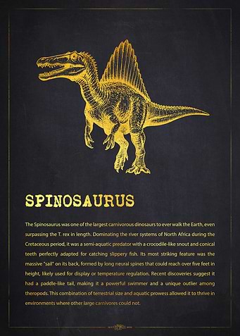 Spinosaurus Dinosaur