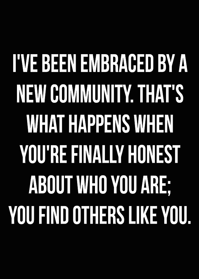 Honesty brings community