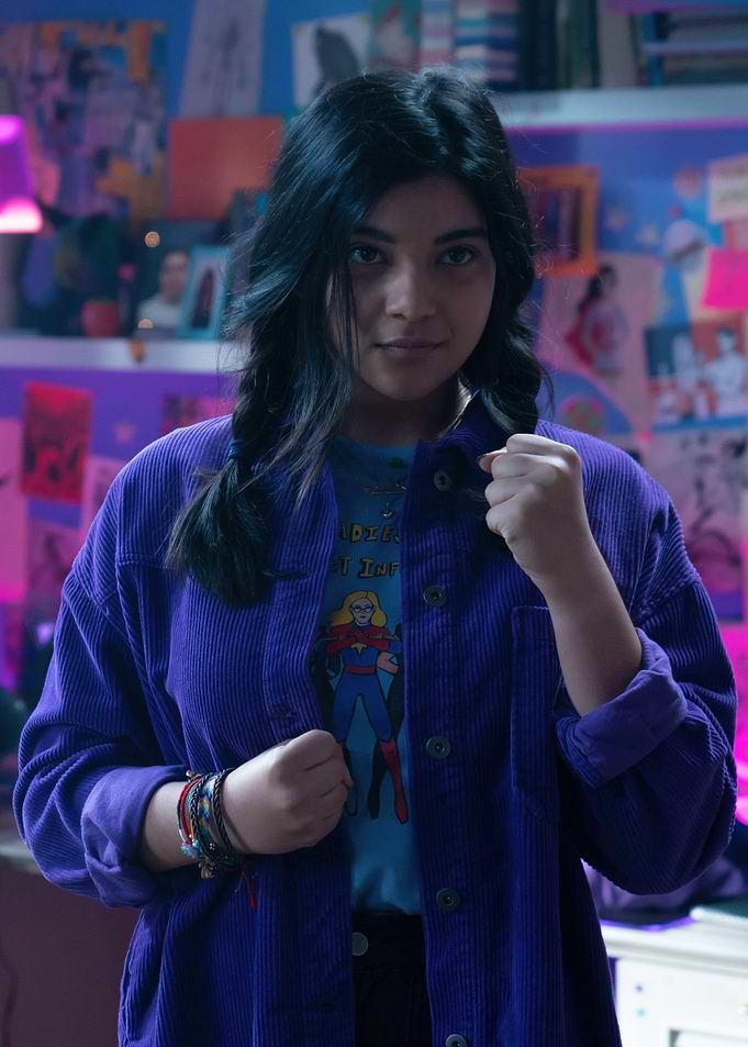 Kamala Khan in Purple Jacket