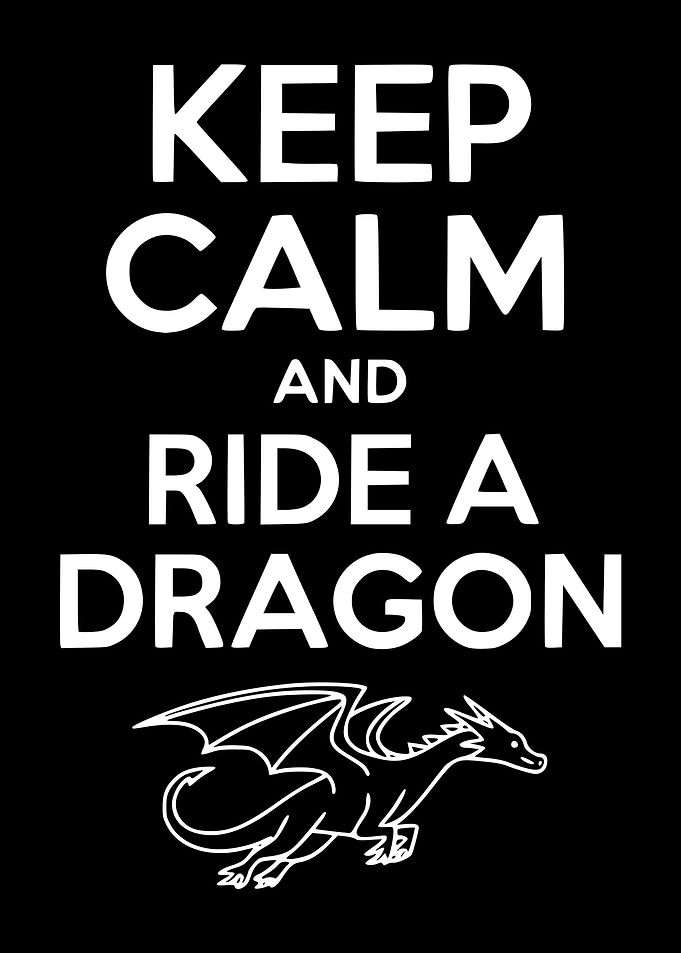 Keep Calm and Ride a Dragon