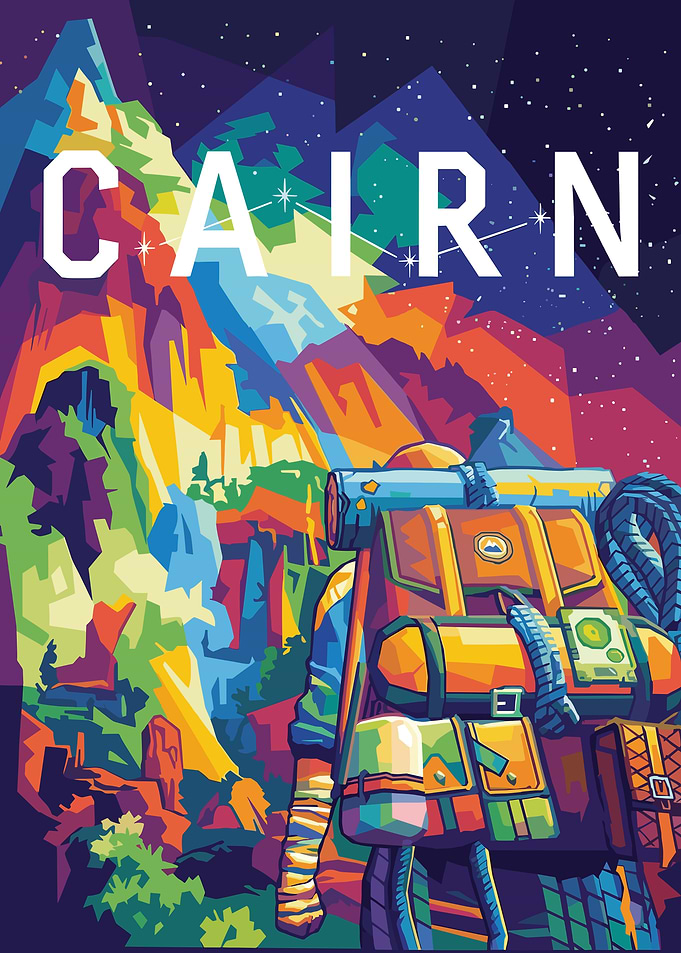 Cairn: Mountain Climbing Pop Art