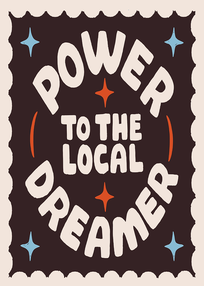 Power to the Local Dreamer Stamp Twenty One Pilots