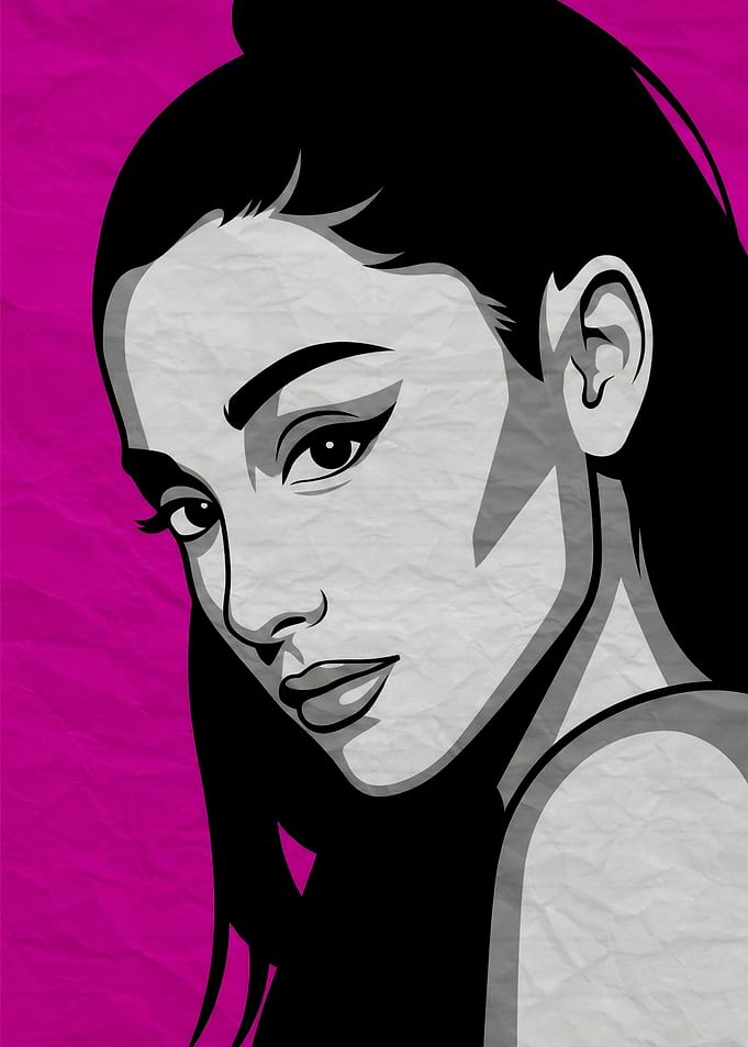 Pop Art Portrait of a Woman