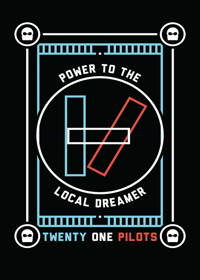 Twenty One Pilots Logo and Text