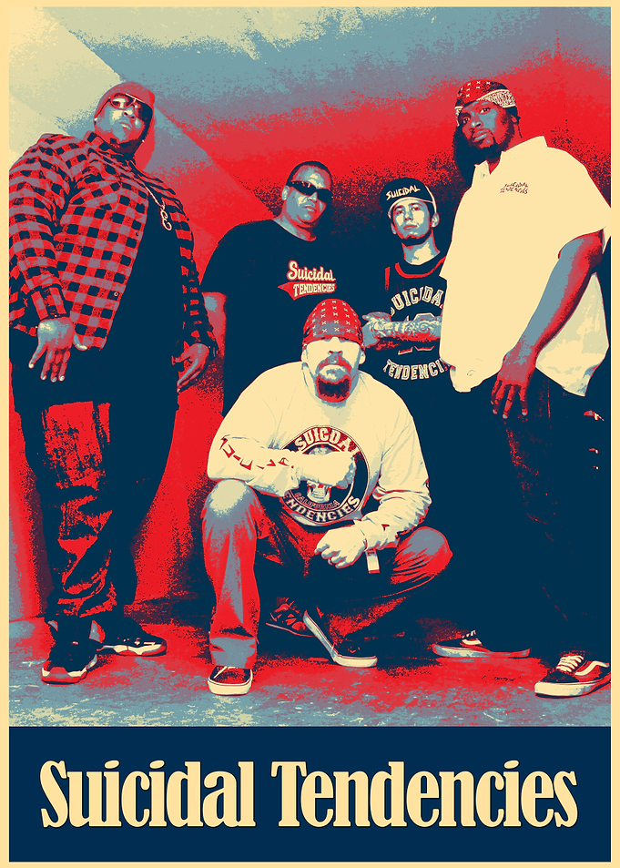 Suicidal Tendencies Band Poster