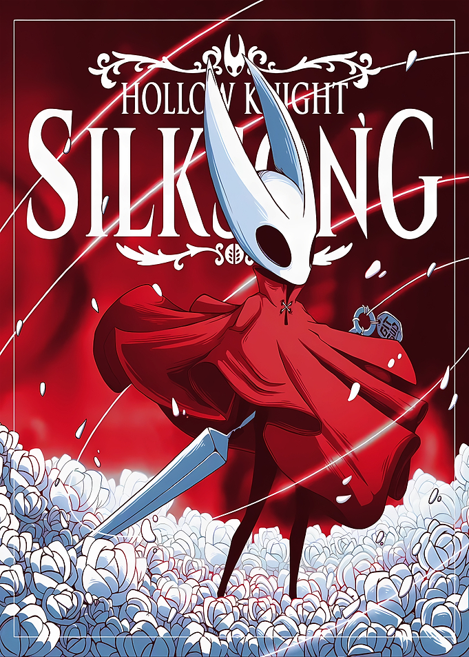 Hollow Knight Silksong Hornet Art