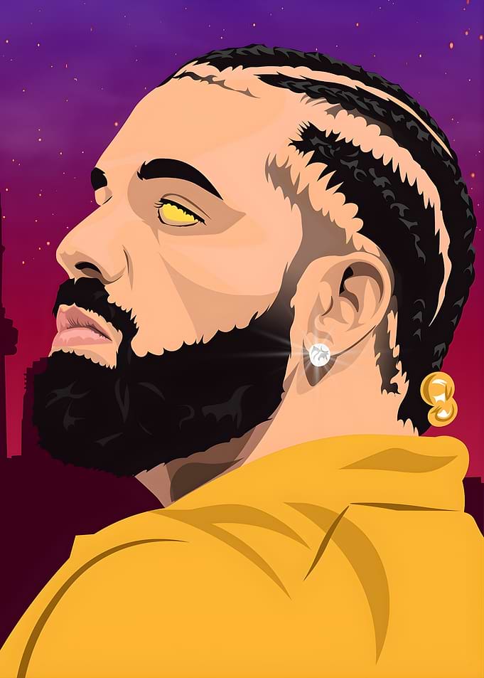 Drake Fanart Poster