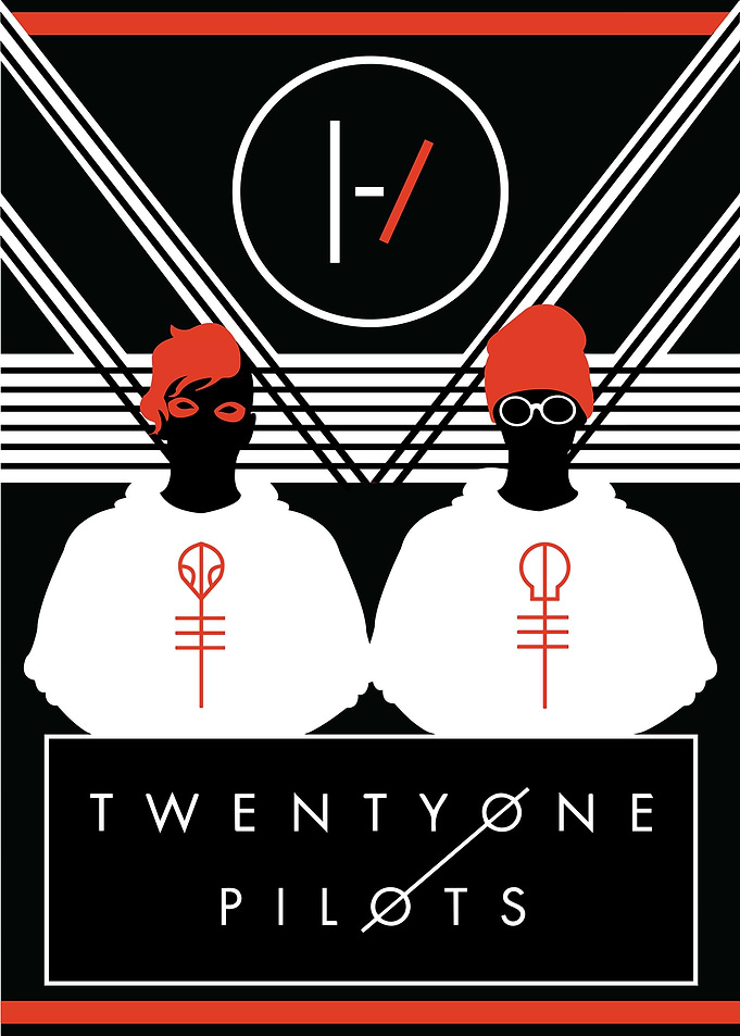 Twenty One Pilots Minimalist Poster