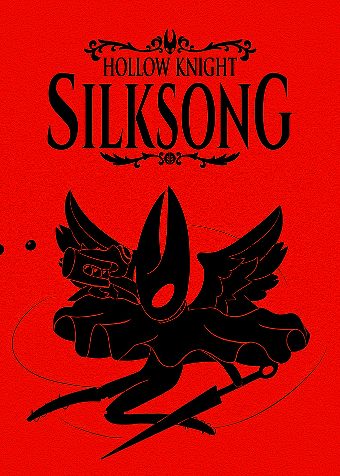 Hollow Knight Silksong Hornet Poster