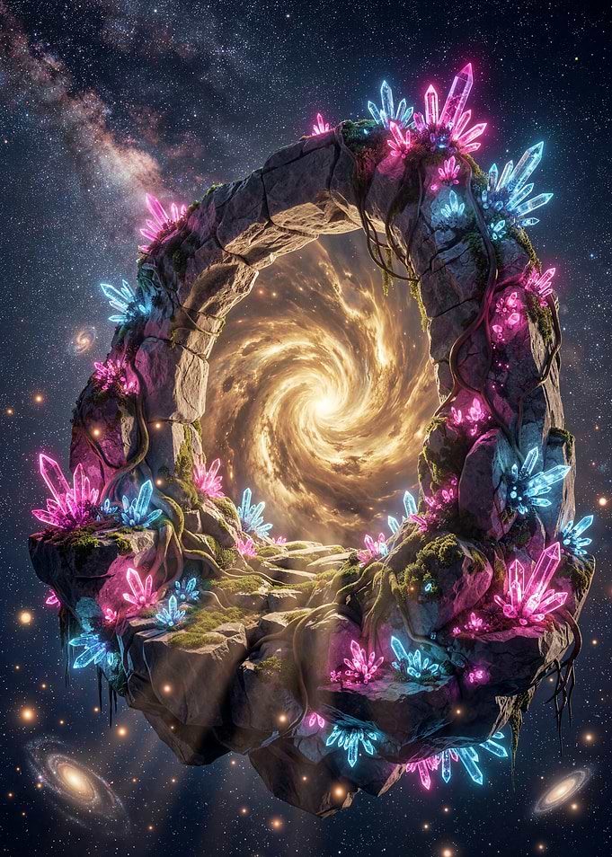 Fantasy Portal in Space