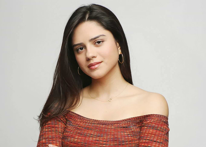 sasha calle with Off-the-Shoulder Top