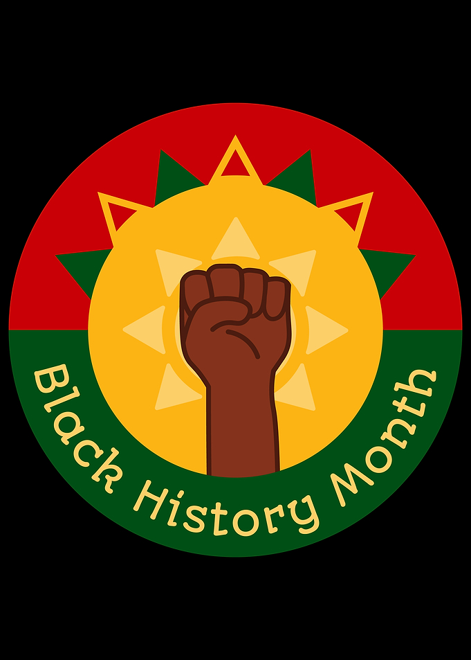 Black History Month Fist and Sun