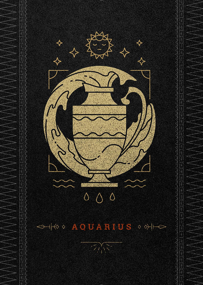 Aquarius Zodiac Symbol