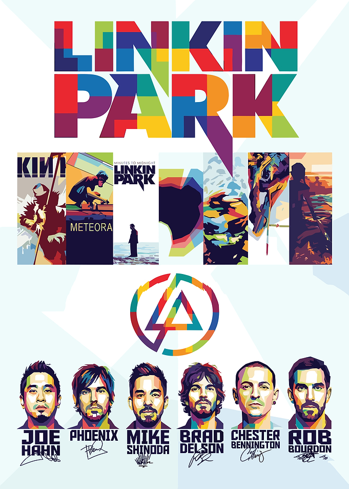 Linkin Park Band Poster