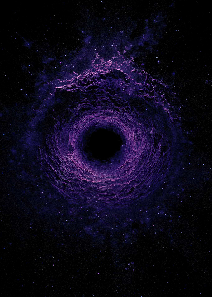 Cosmic Black Hole Vortex