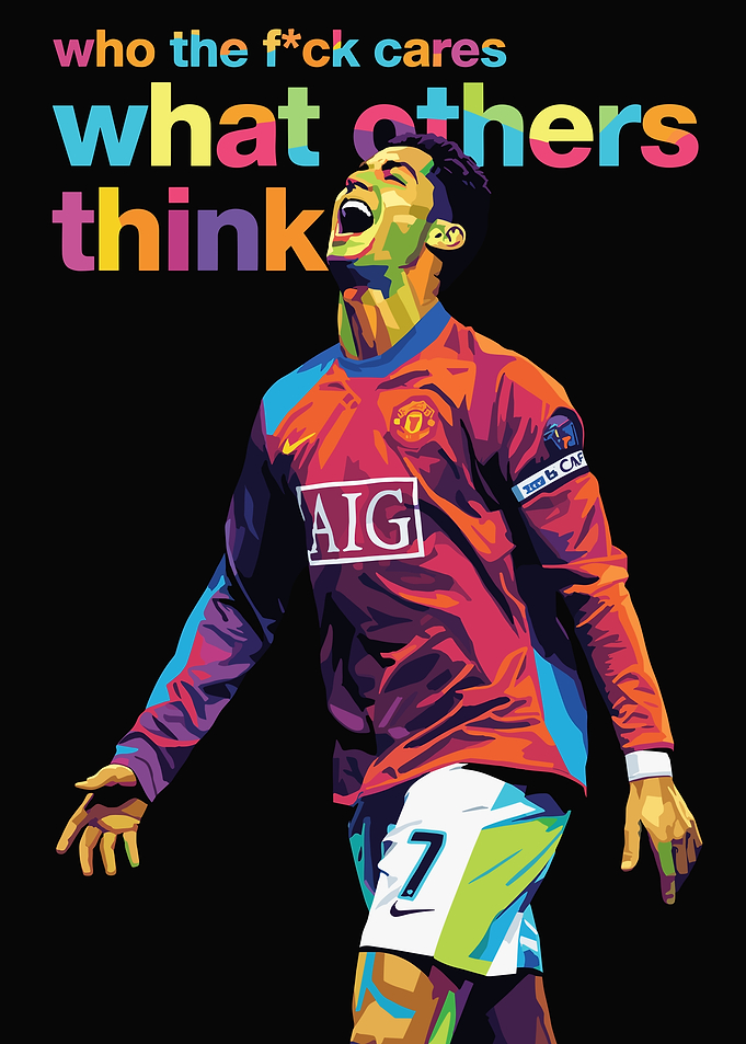 Cristiano Ronaldo Pop Art