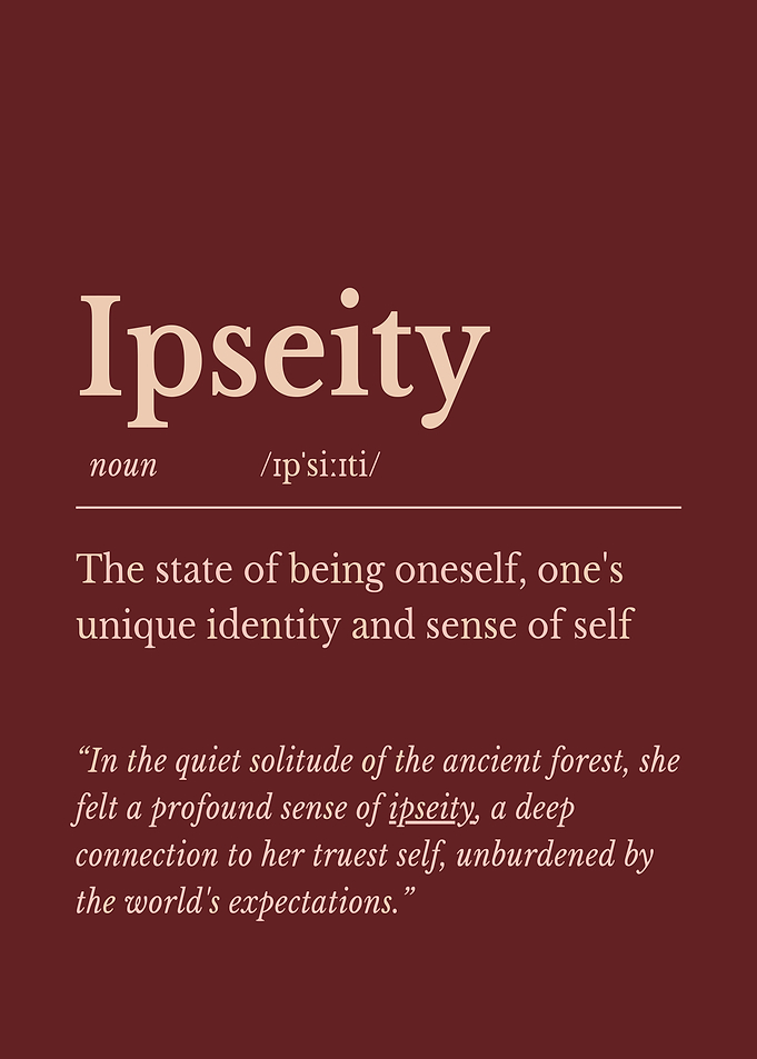 Ipseity Definition and Quote