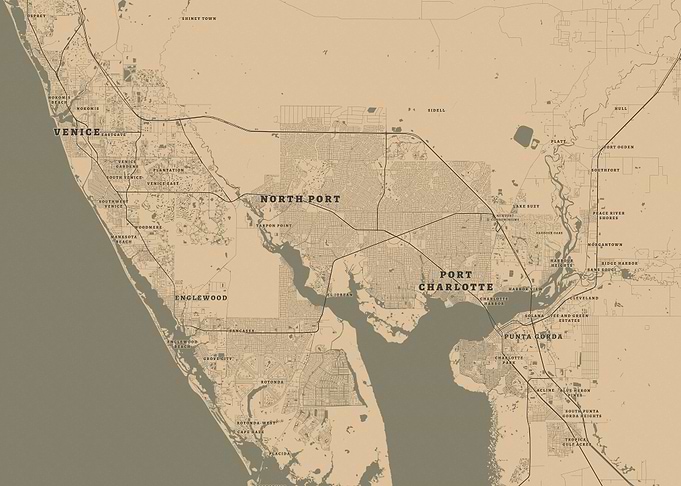 Venice, North Port, and Port Charlotte, Florida