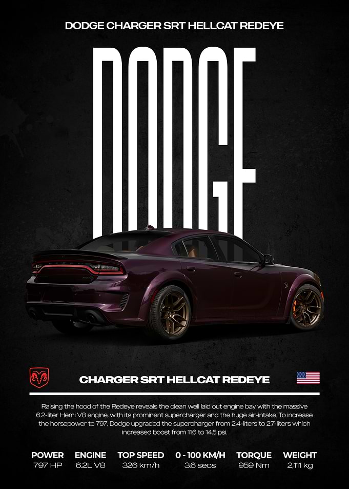 Dodge Charger SRT Hellcat Redeye
