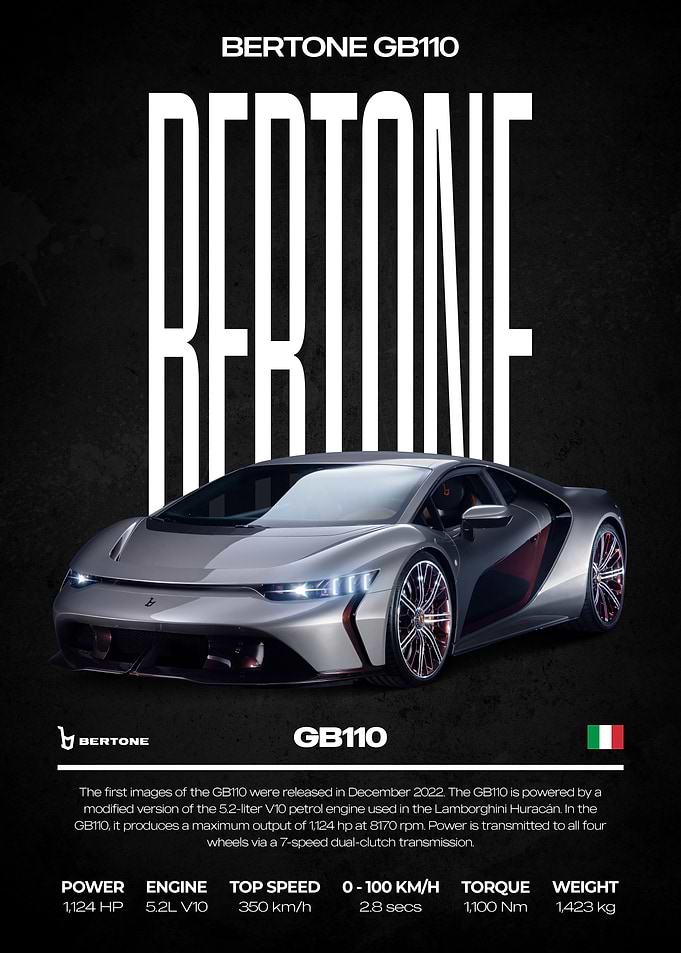 Bertone GB110 Supercar