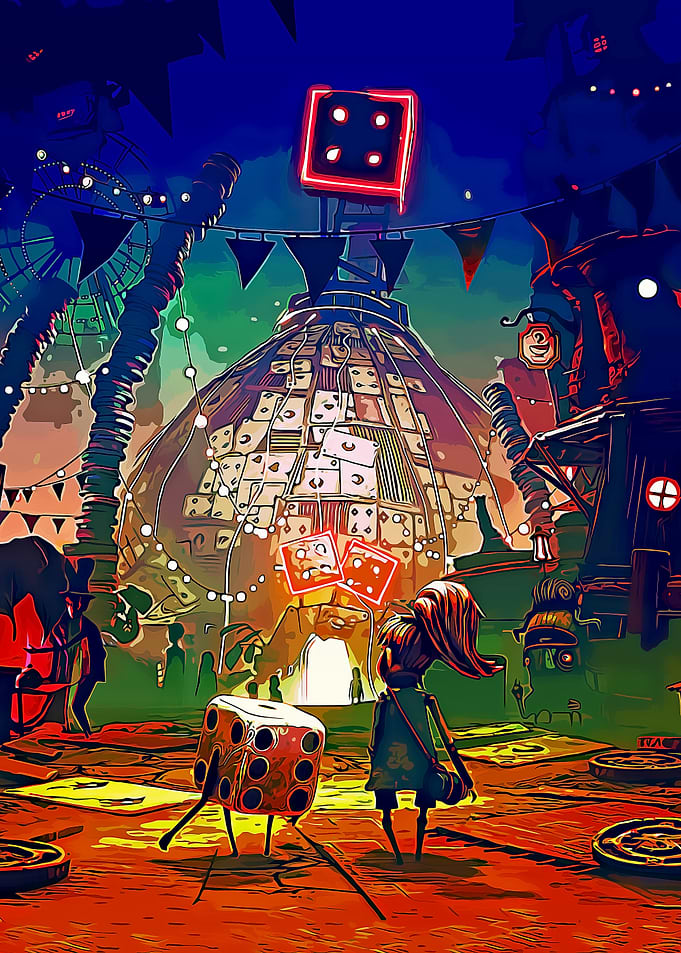 Lost in Random Game Poster